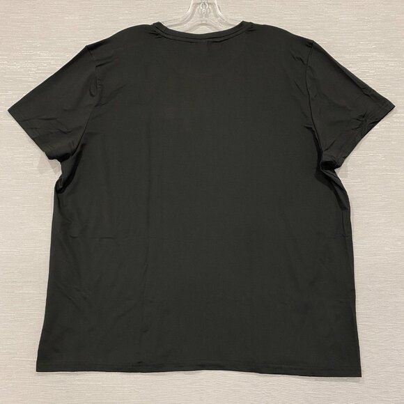 SPYDER Black T Shirt Mens Large Quick Dry Perforated Lightweight Short Sleeve - Picture 5 of 12